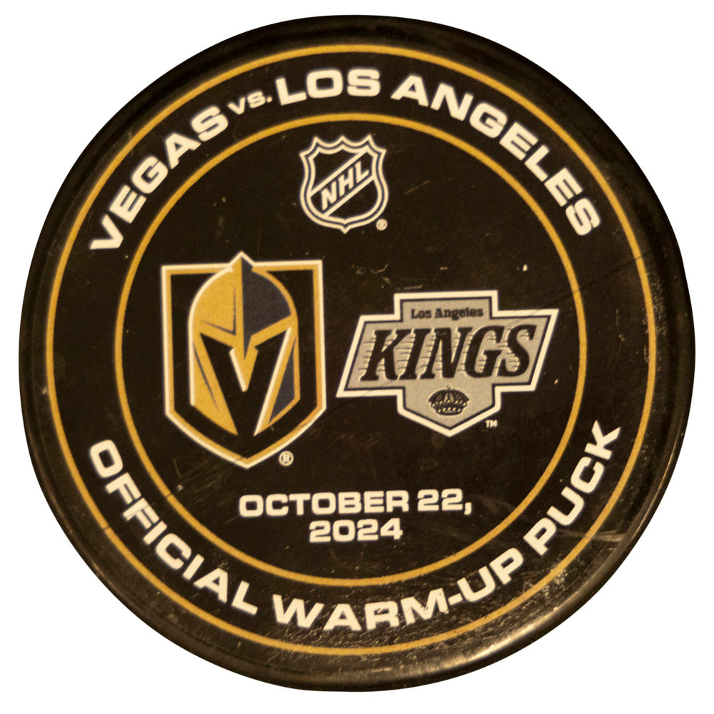 LAK vs VGK Warm-up Puck - 10/22/2024 - Puck