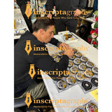 Marc-Andre Fleury Autographed Vegas Golden Knights Glitter Puck IGM COA Signed