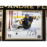 Marc-Andre Fleury Signed 8x Photo Collage Vegas Golden Knights Framed COA VGK 2