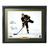 Vegas Golden Knights Mark Stone Autographed Framed Photo Inscribed "1st VGK Captain"