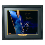 Mark Stone Autographed Framed Vegas Knights 16x20 Photo Inscribed "Knight Time" #D/11 COA