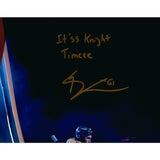 Mark Stone Autographed Framed Vegas Knights 16x20 Photo Inscribed "Knight Time" #D/11 COA