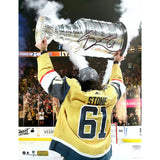 Vegas Golden Knights Mark Stone Autographed Stanley Cup Photo