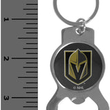 Vegas Golden Knights Premium Solid Metal Bottle Opener Keychain