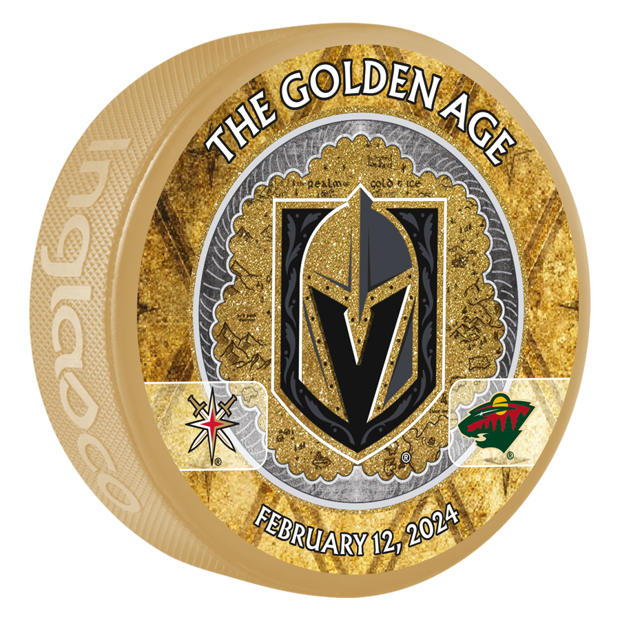 MIN vs. VGK Match-Up Puck - 2/12/2024 - Puck