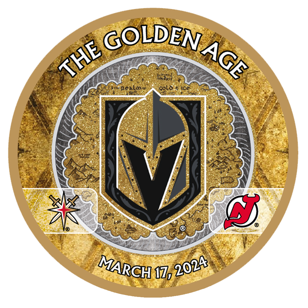 NJD vs. VGK Match-Up Puck 3/17/2024 - Puck