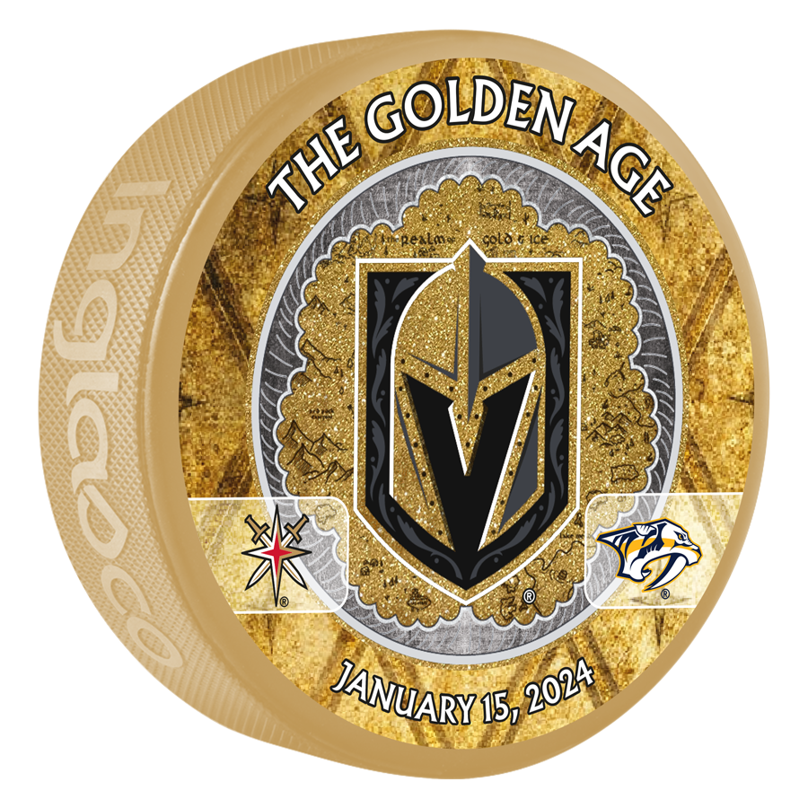 NSH vs. VGK Match-Up Puck - 1/15/2024 - Puck