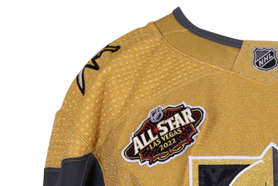 #30 Jiri Patera: Game-Worn 2022 All-Star Gold Jersey