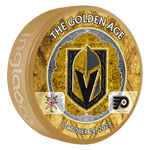 PHI vs. VGK Match-Up Puck - 10/24/2023 - GOLD / Each - Puck
