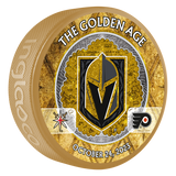 PHI vs. VGK Match-Up Puck - 10/24/2023 - GOLD / Each - Puck