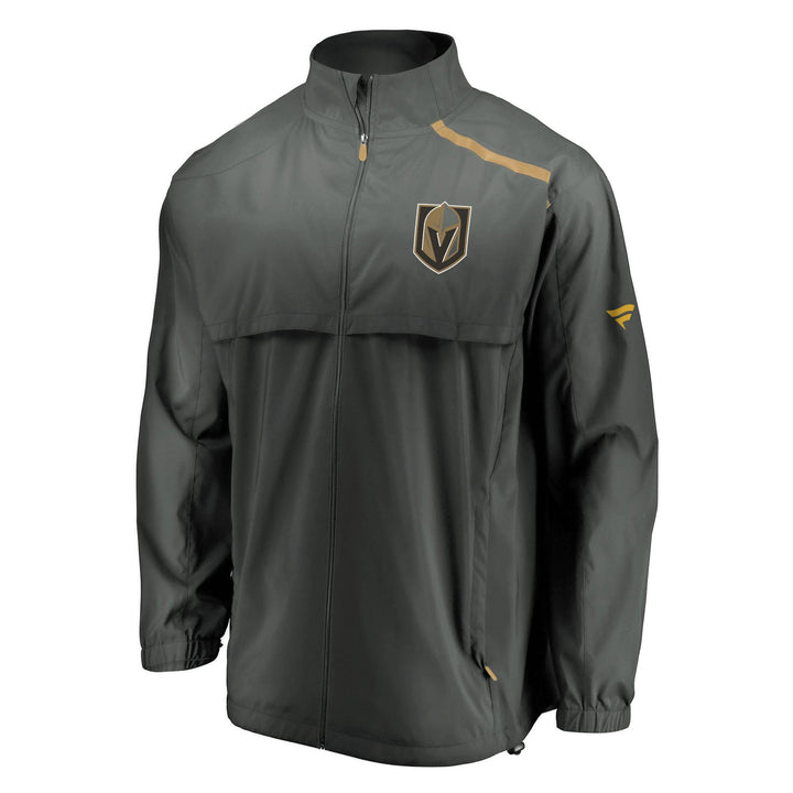 Vegas Golden Knights Men's Rinkside Mock Neck Jacket - Grey - Vegas Team Store
