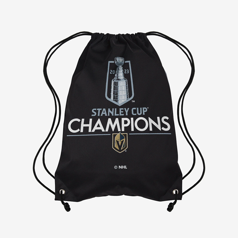 Vegas Golden Knights 2023 Stanley Cup Champions Drawstring Bag