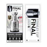 Vegas Golden Knights vs. Carolina Hurricanes 2026 Stanley Cup Final Commemorative Ticket Acrylic Blockart