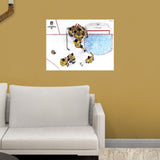 2023 Champions Celebration - Peel & Stick Poster - Official NHL - Vegas Golden Knights - Reusable Vinyl Wall Decal