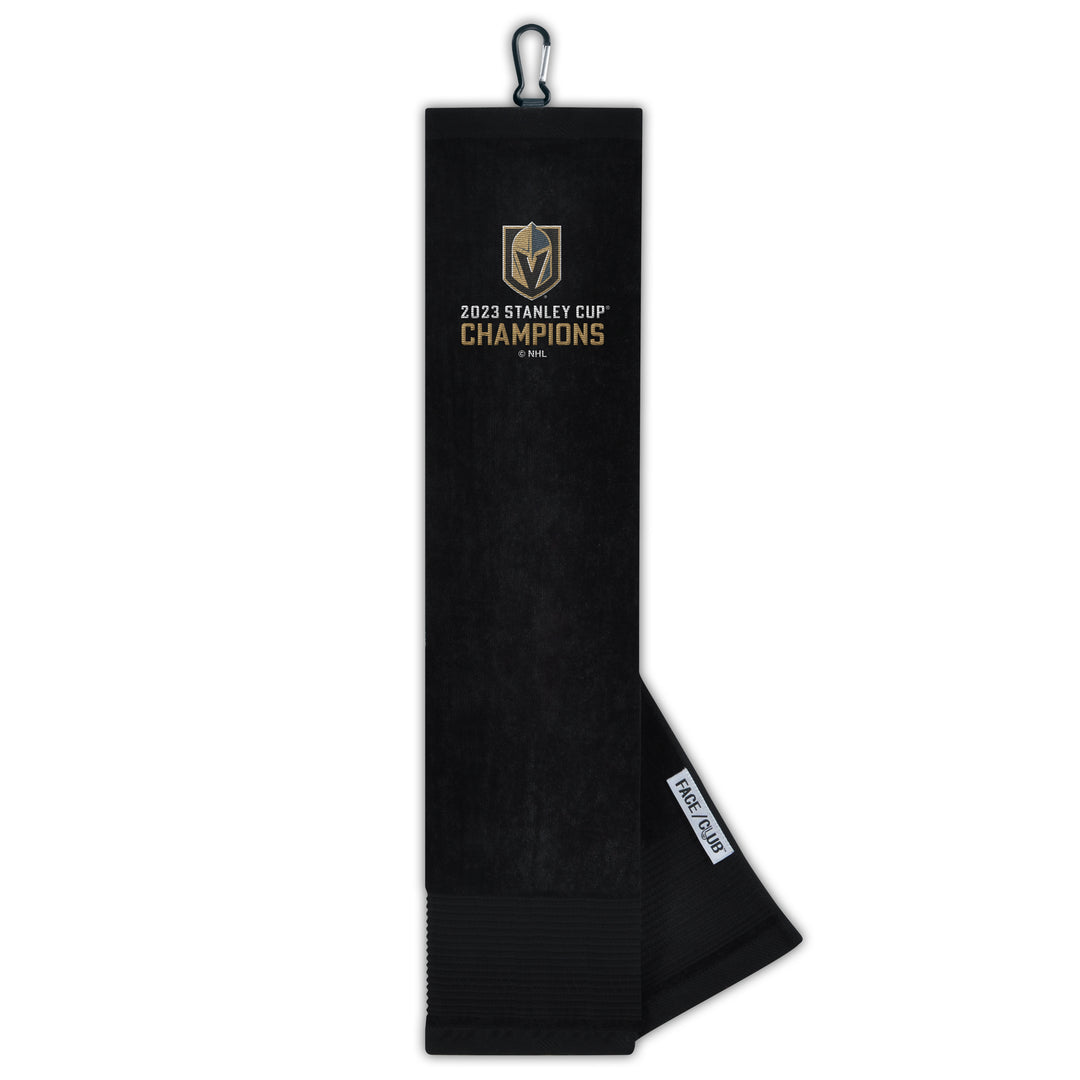 Vegas Golden Knights 2023 Stanley Cup Champions Embroidered Golf Towel