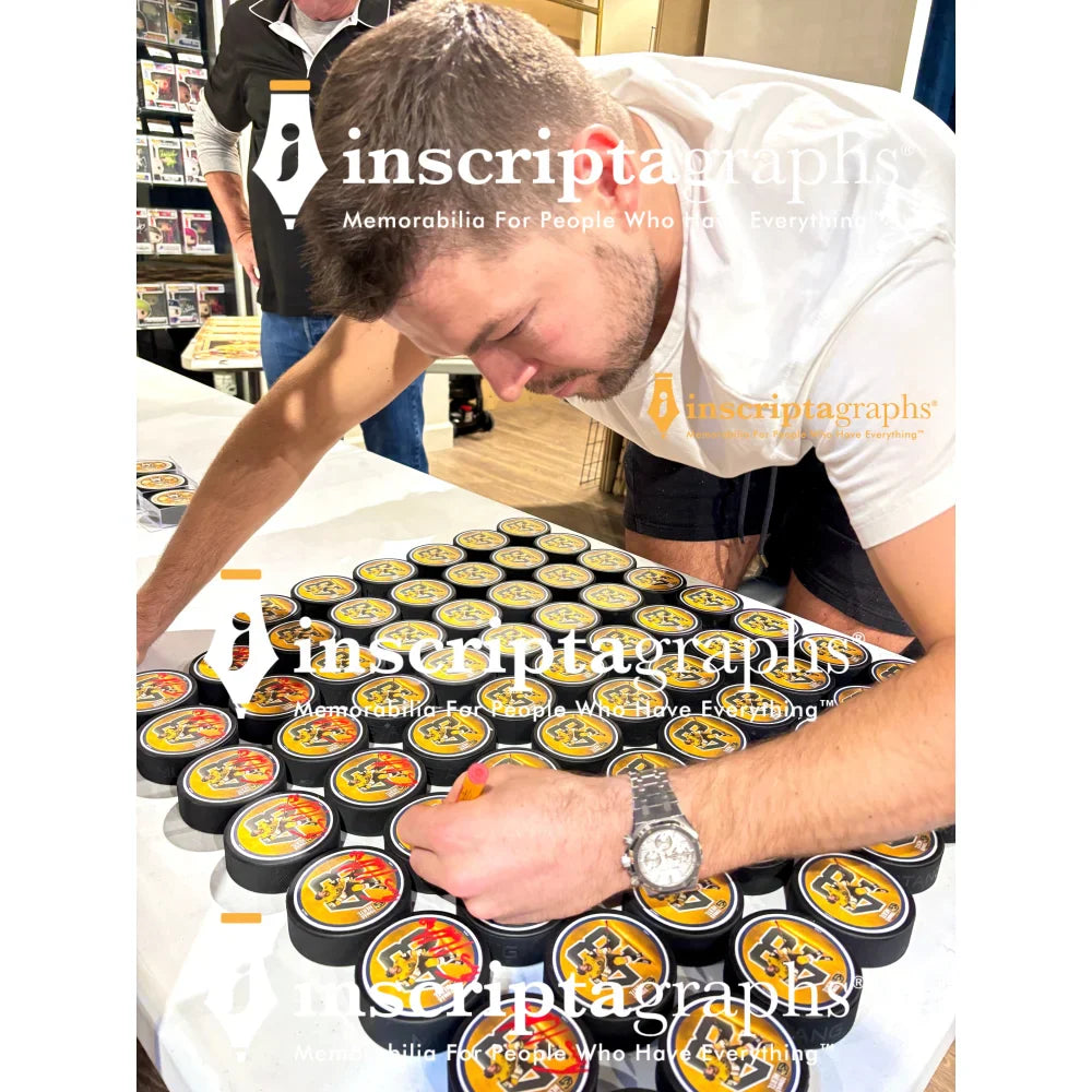 Vegas Golden Knights Tomas Hertl Autographed Hockey Puck