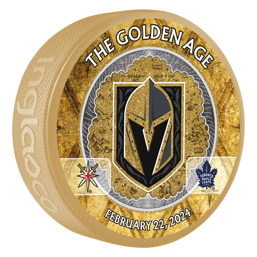 TOR vs. VGK Match-Up Puck - 2/22/2024 - Puck