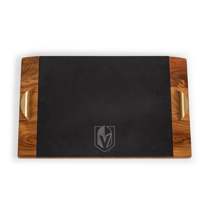 Vegas Golden Knights Covina Acacia and Slate Serving Tray