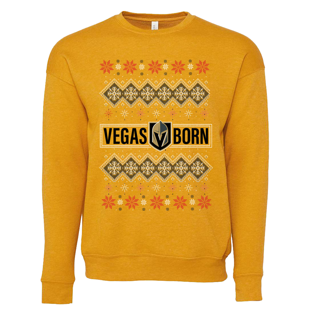 Vegas Golden Knights Vegas Born Ugly Sweater