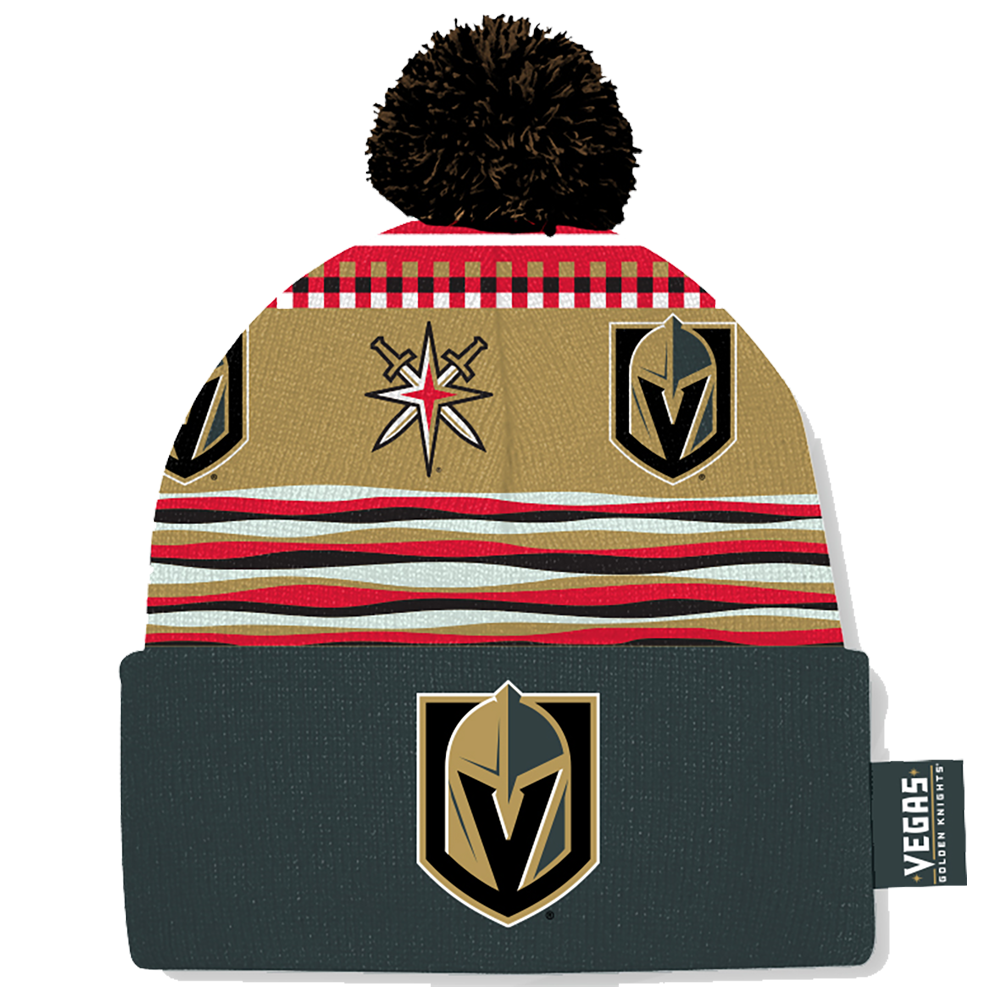 Vegas Golden Knights Ugly Sweater Knit Cap