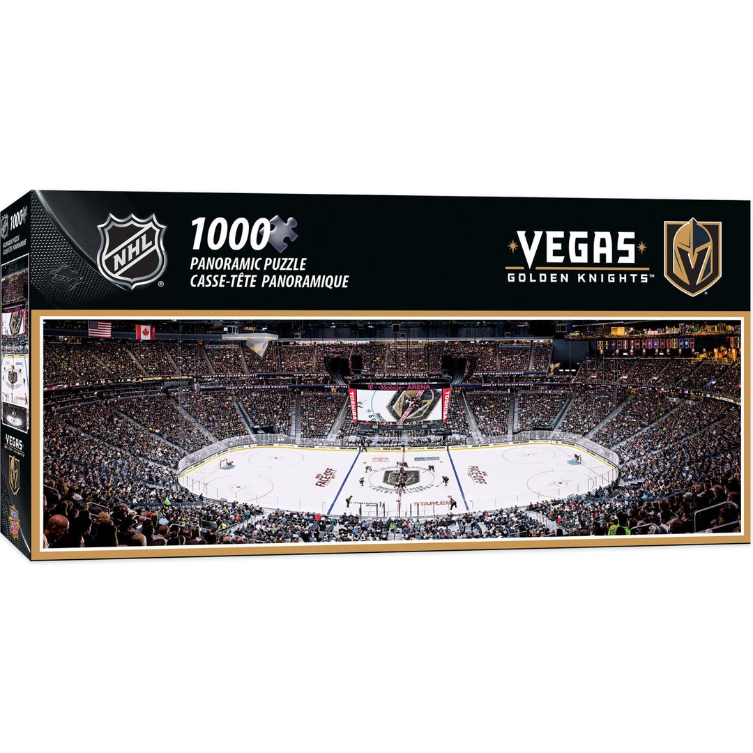 Vegas Golden Knights 1000 Piece Panoramic Jigsaw Puzzle