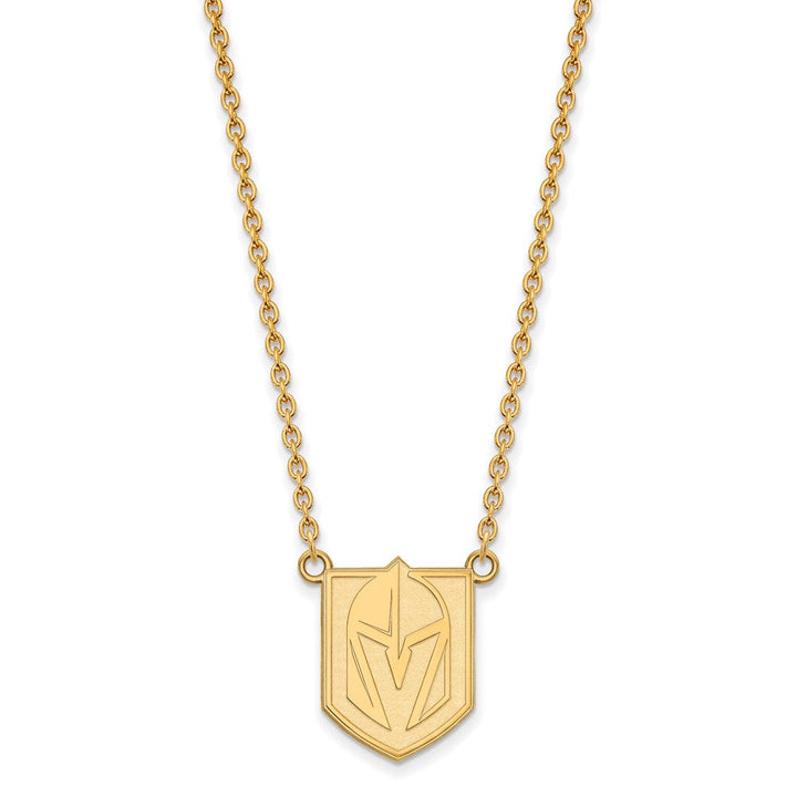 Vegas Golden Knights 14K Yellow Gold Plated Large Necklace