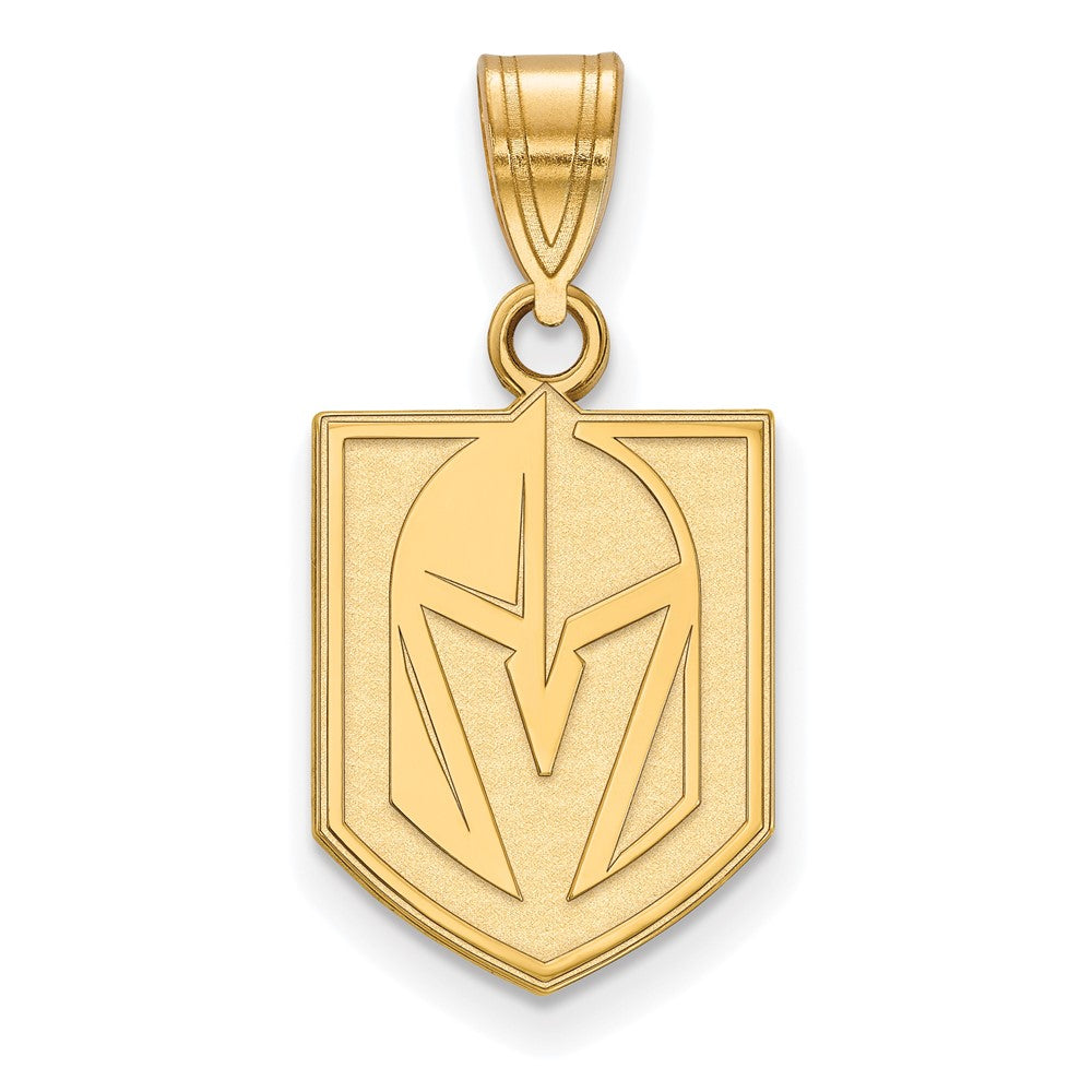 Vegas Golden Knights 14k Yellow Gold Plated Medium Pendant