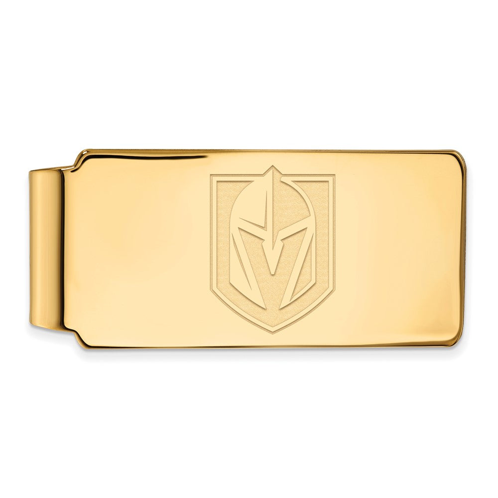 Vegas Golden Knights 14K Yellow Gold Plated Money Clip