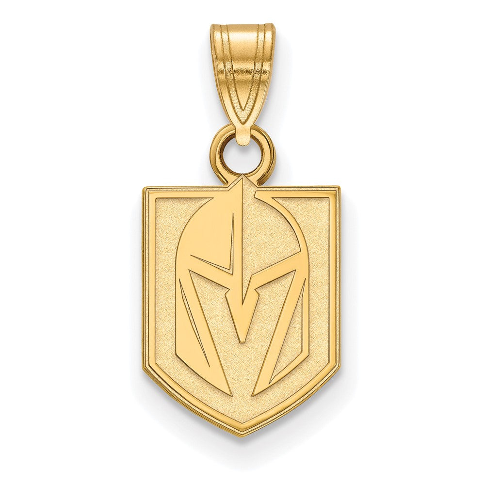 Vegas Golden Knights 14k Yellow Gold Plated Small Pendant