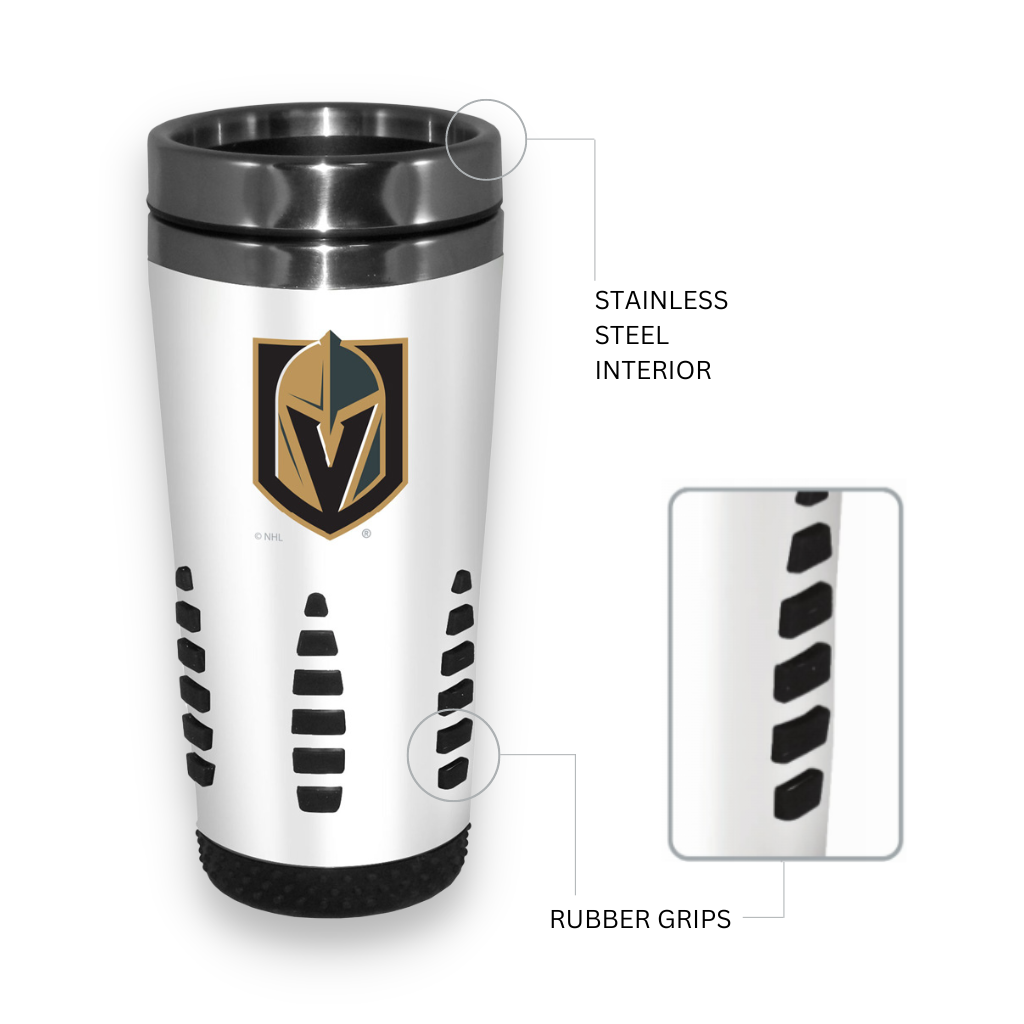 Vegas Golden Knights 16oz White Huntsville Travel Mug