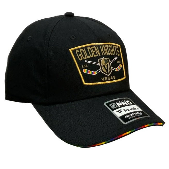 Vegas Golden Knights 2022 Pride Adjustable Cap - Headwear