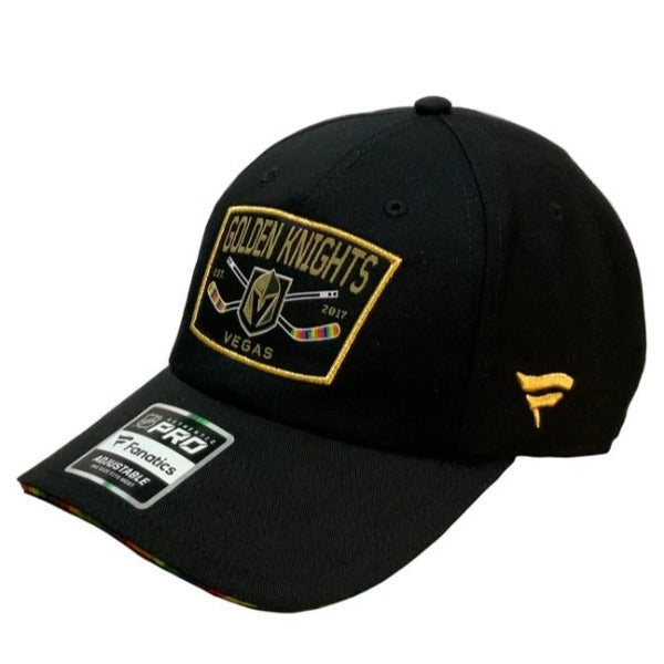 Vegas Golden Knights 2022 Pride Adjustable Cap - Headwear