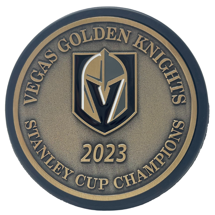 Vegas Golden Knights 2023 Stanley Cup Champions Gold