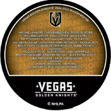 Vegas Golden Knights 2023 Stanley Cup Champions Roster Puck