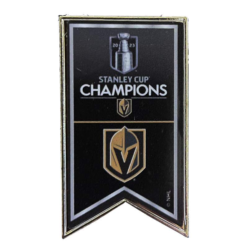 Vegas Golden Knights 2023 Stanley Cup Championship Banner