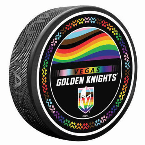 Vegas Golden Knights 2024 Pride Knight Puck - MULTI / Each