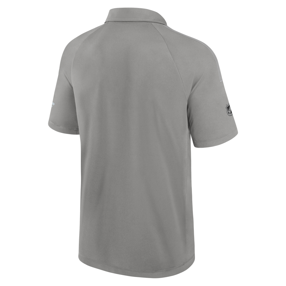 Gray Authentic Pro Polo for Vegas Golden Knights 2024 Stanley Cup Playoffs