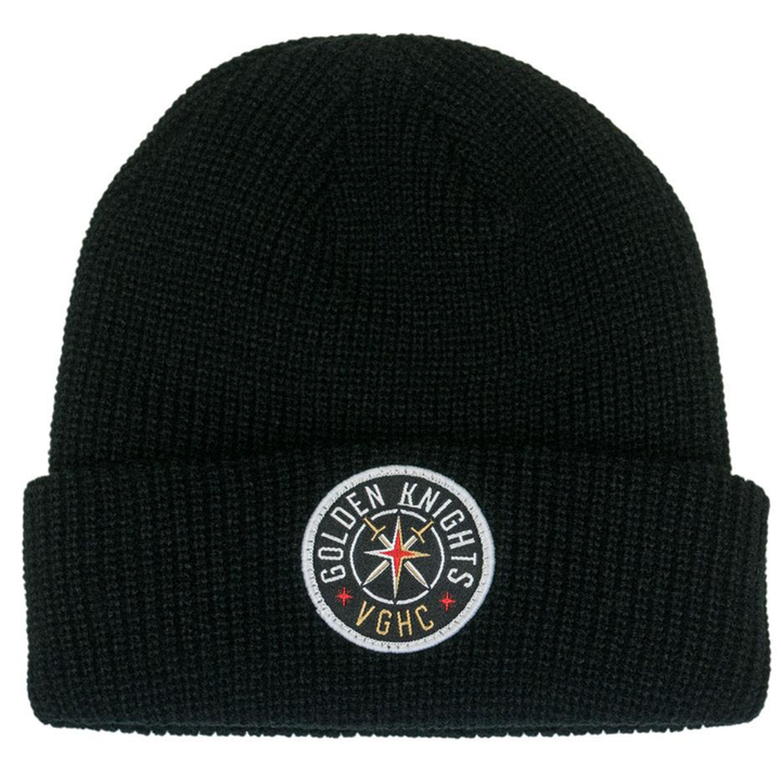 Vegas Golden Knights 605 Cuff Knit - BLACK - Headwear