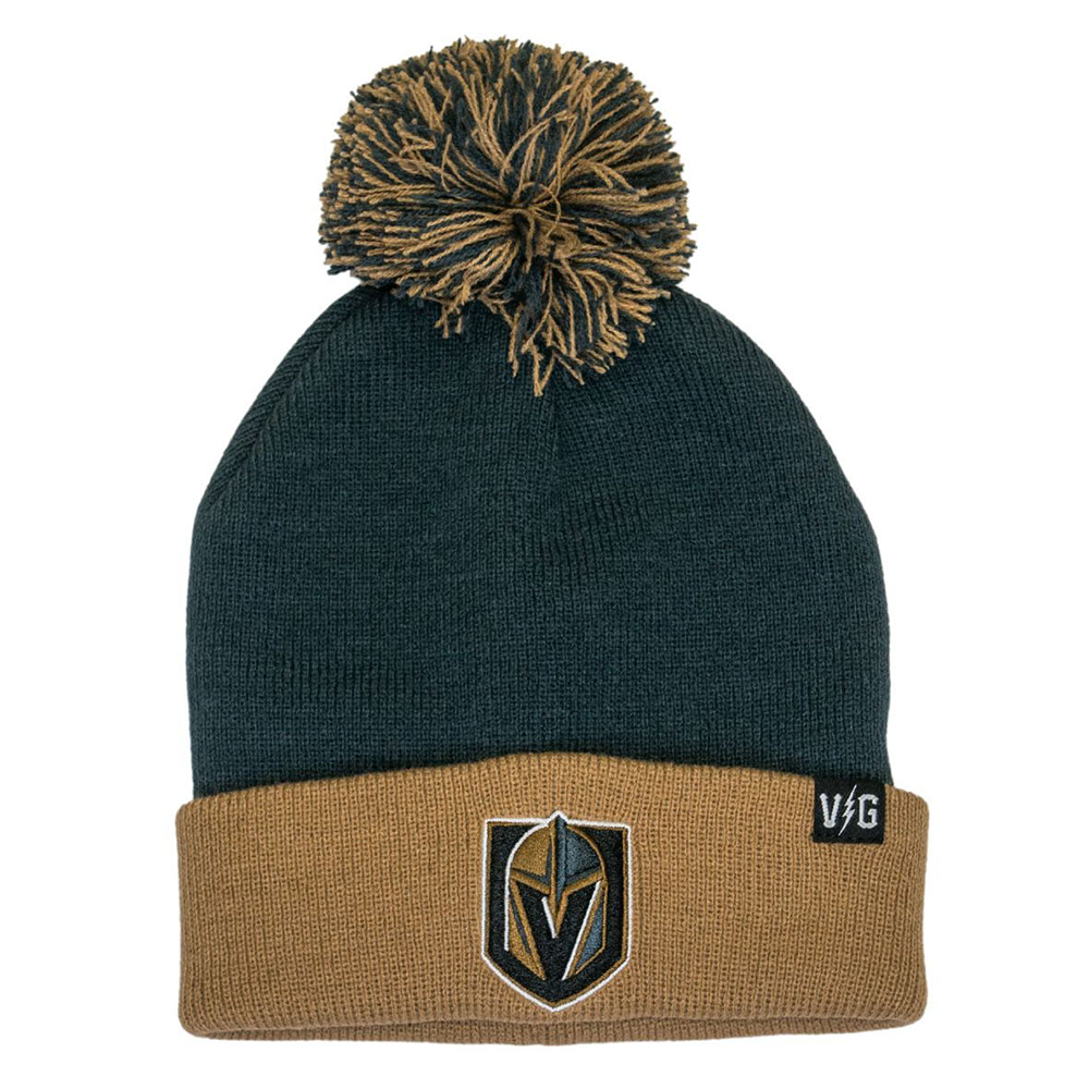 Vegas Golden Knights 607 Cuff Knit - GRAY GOLD - Headwear