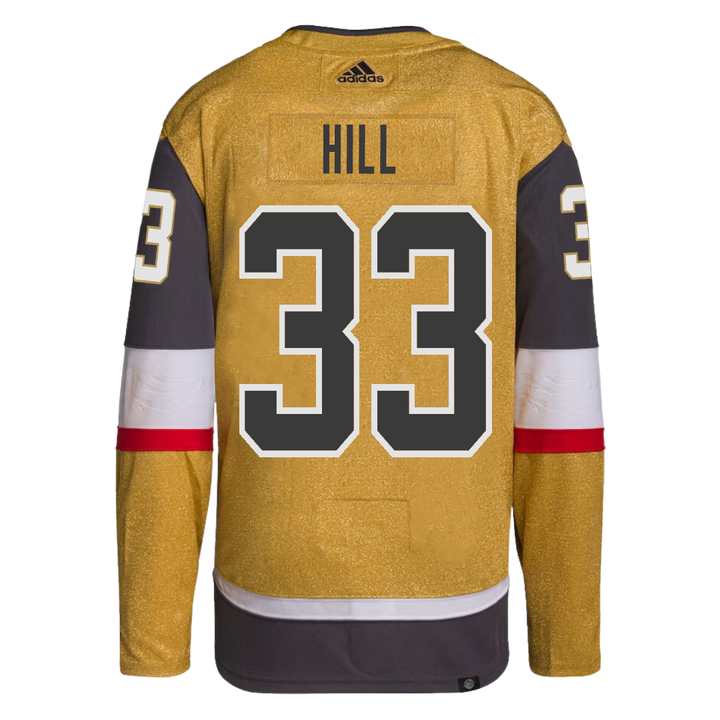 Vegas Golden Knights Adidas Adin Hill Home Jersey - Jersey