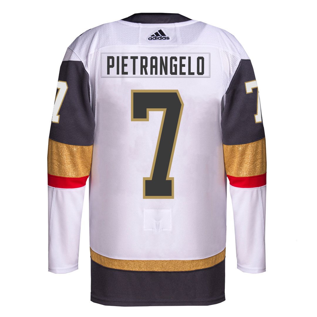 Vegas Golden Knights Adidas Alex Pietrangelo Away Jersey