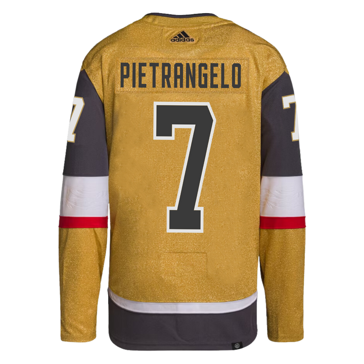 Vegas Golden Knights Adidas Alex Pietrangelo Home Jersey