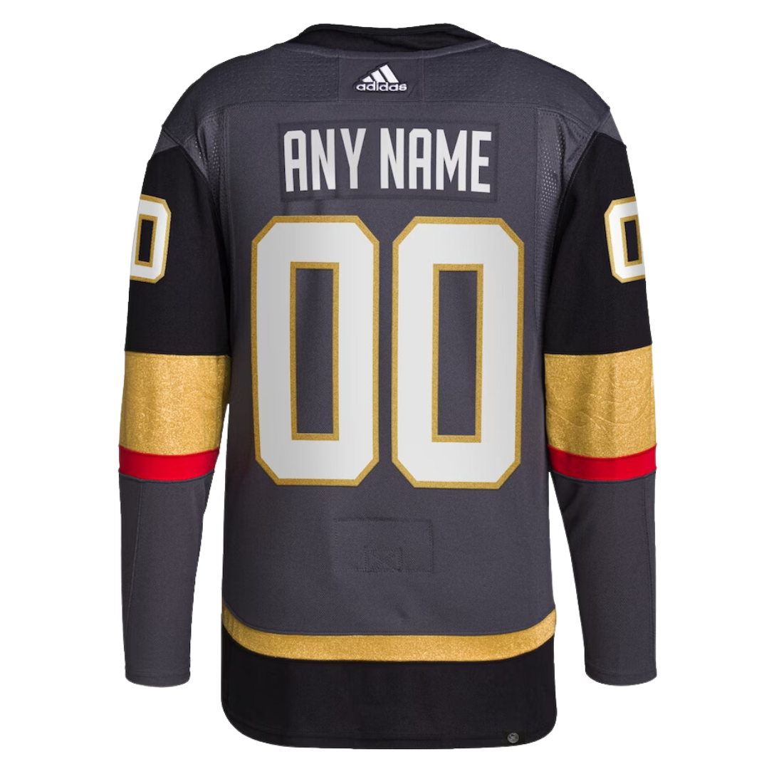 Vegas Golden Knights Adidas Alternate Customizable Jersey
