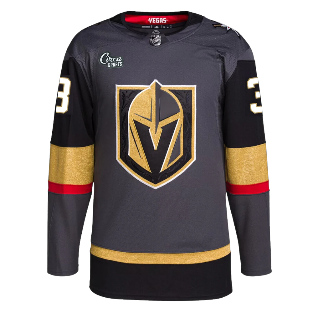 Vegas Golden Knights Adidas Brayden McNabb Alternate Jersey with team logo and colors