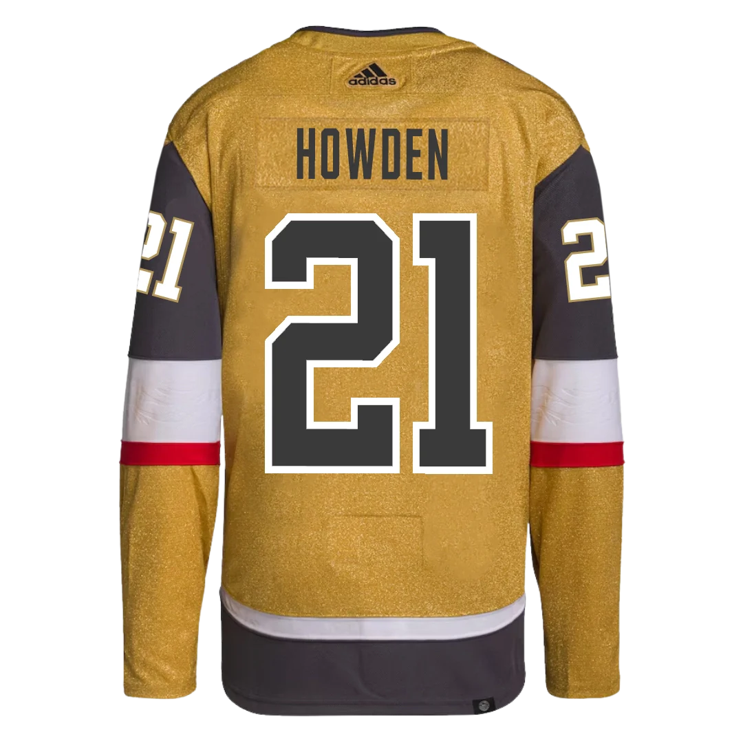 Vegas Golden Knights Adidas Brett Howden Home Jersey