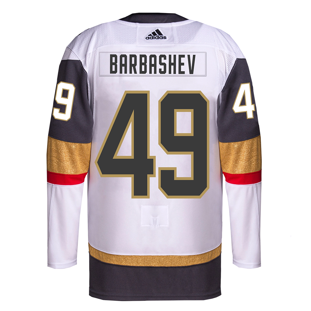 Vegas Golden Knights Adidas Ivan Barbashev Away Jersey