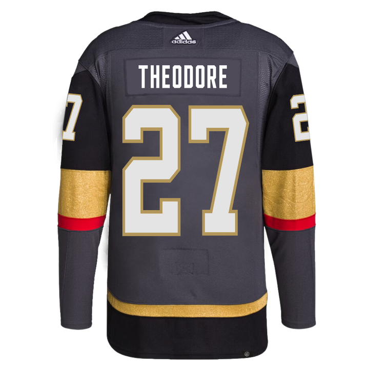 Vegas Golden Knights Adidas Shea Theodore Alternate Jersey