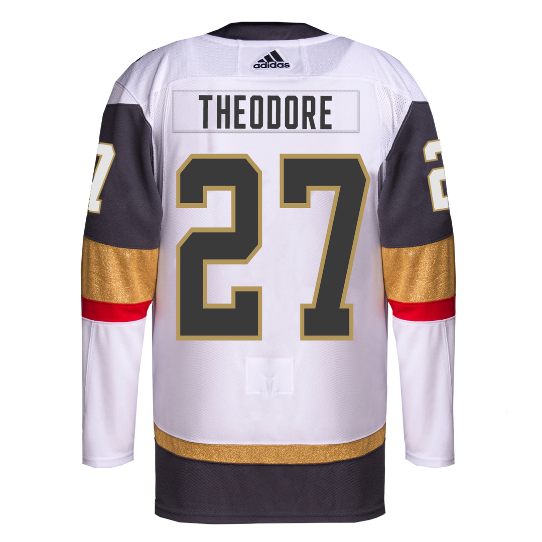 Vegas Golden Knights Adidas Shea Theodore Away Jersey