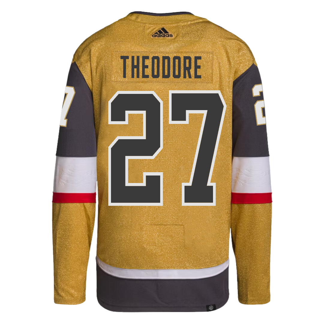 Vegas Golden Knights Adidas Shea Theodore Home Jersey