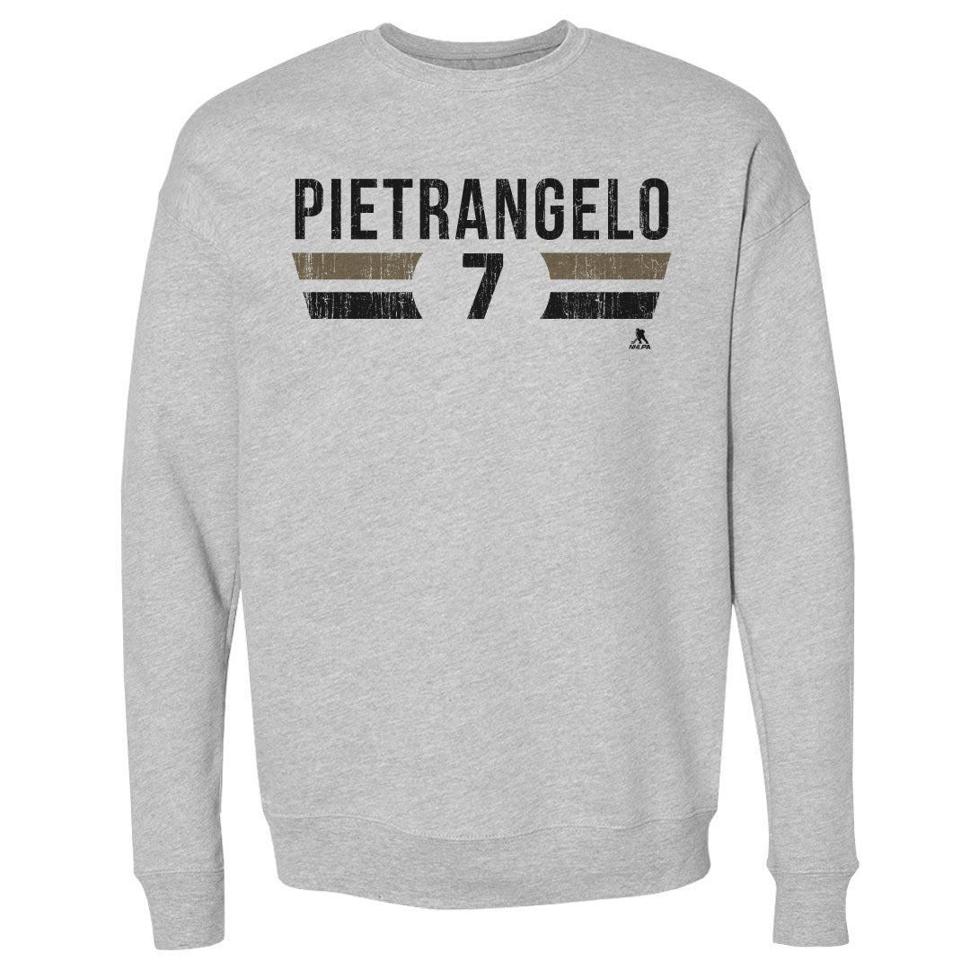 Vegas Golden Knights Alex Pietrangelo Vegas Font Crewneck